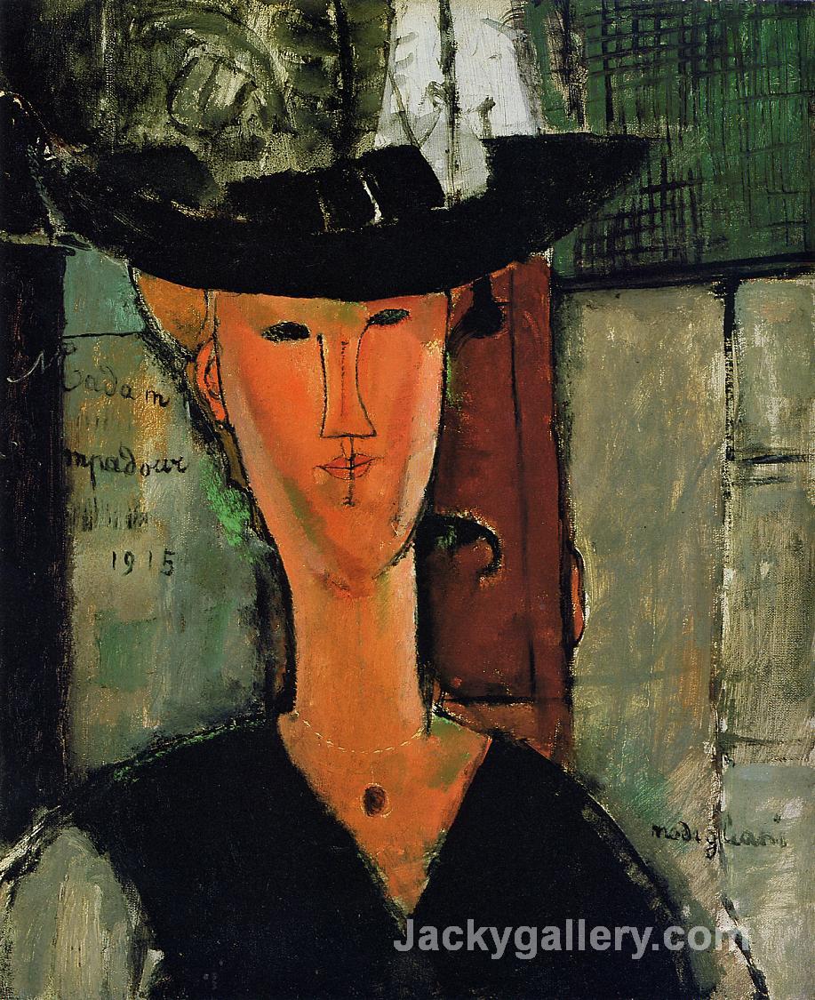 Madame Pompador by Amedeo Modigliani paintings reproduction